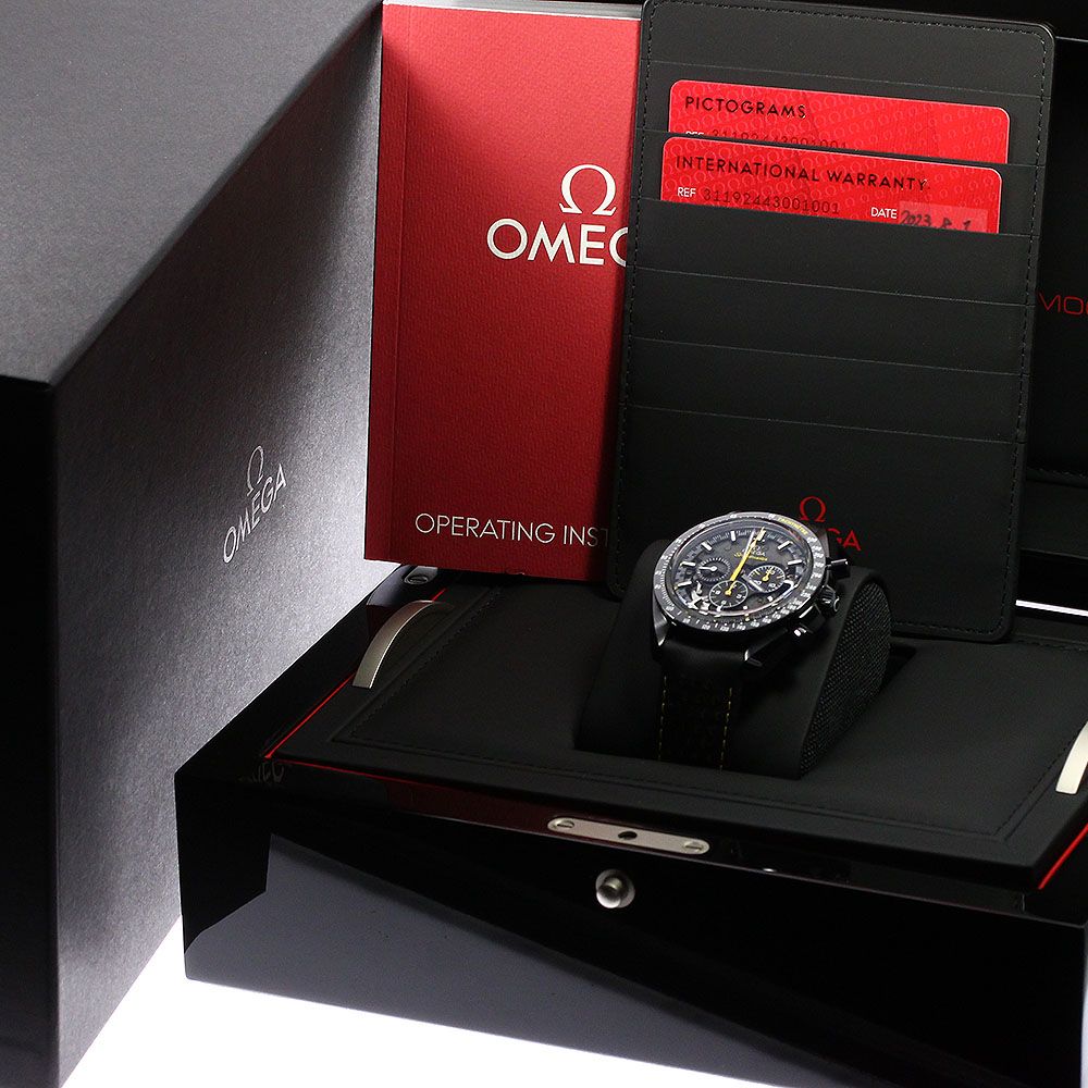 オメガ OMEGA 311.92.44.30.01.001 ブラック メンズ 腕時計