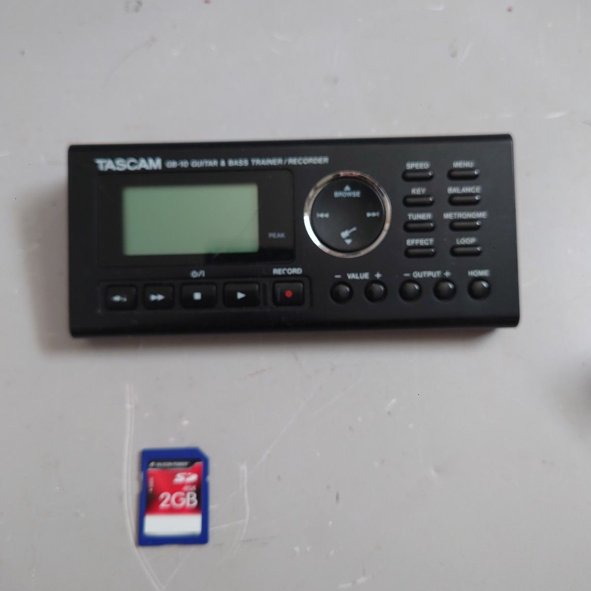 TASCAM GB-10 デジタルレコーダー アダプターなし GB-10 | Guitar/Bass Trainer/Recorder/Tuner | TASCAM - United States