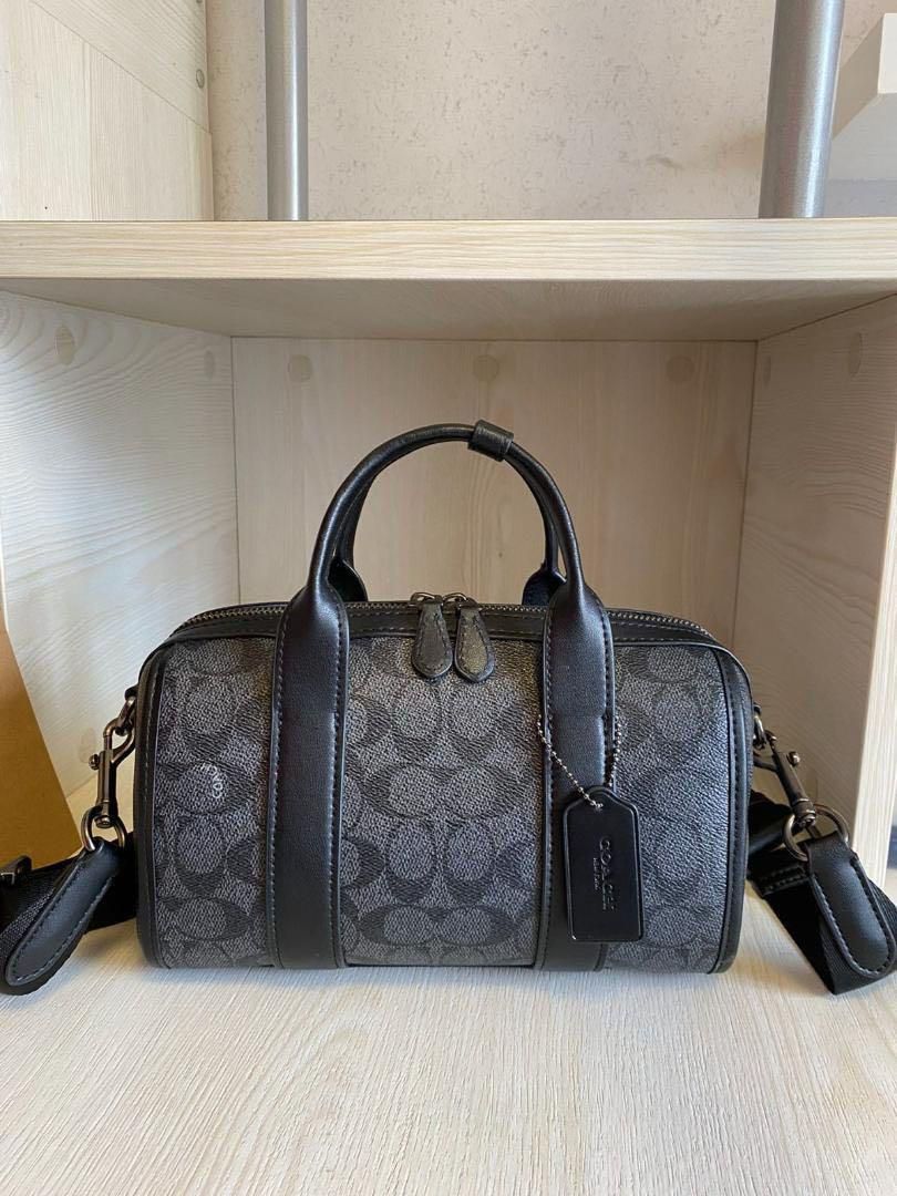COACH コーチ 2way ミニボストン シグネチャー CA186