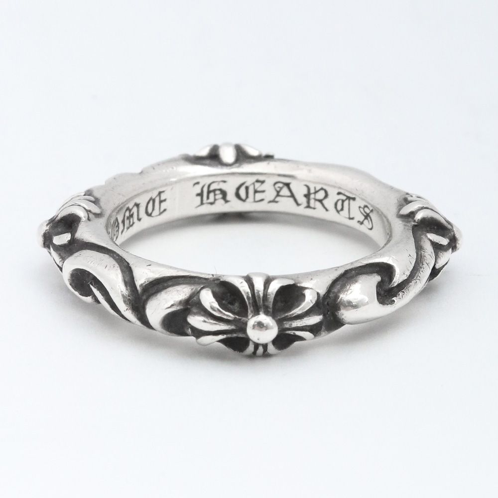 100%正規 16号 CHROME HEARTS RING SBT BAND RING 37800円