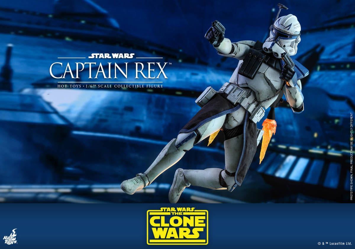 ホットトイズ 1/6 スター・ウォーズ：クローン・ウォーズ キャプテン・レックス 未開封新品 TMS018 Star Wars Captain Rex  HOTTOYS - メルカリ