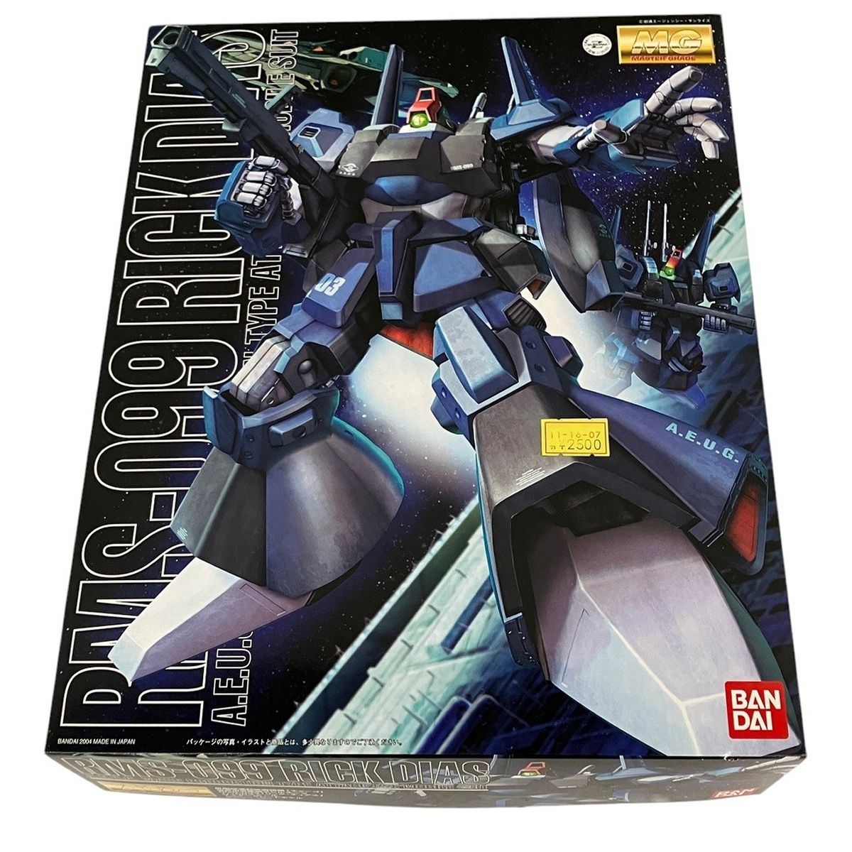 BANDAI 0125300 MG 1 100 RMS-099 RICK DIAS 半地球連邦政府組織 攻撃用量産型モビルスーツ リックディアス バンダイ プラモデル 未組立 S10542667