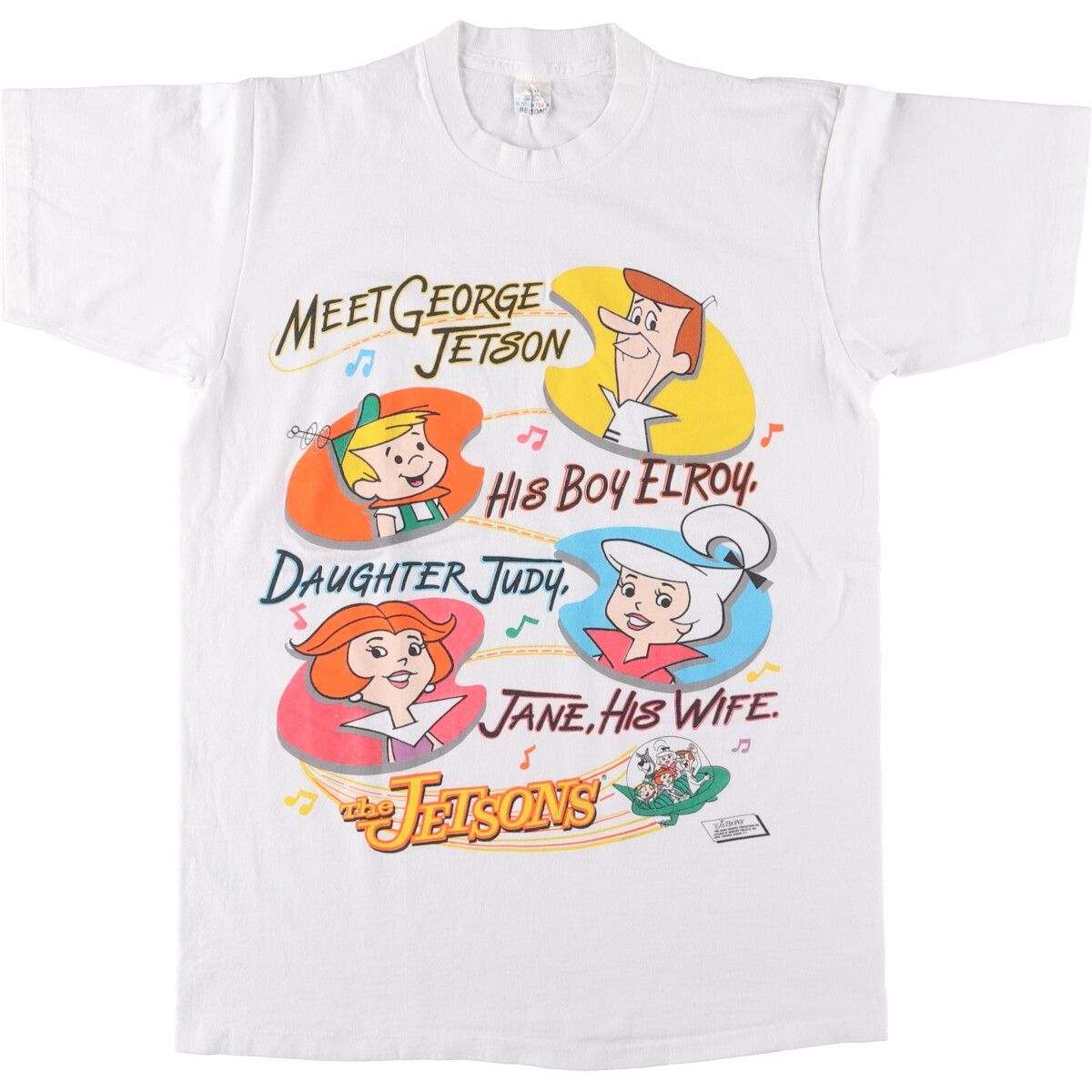 古着 90年代 THE JETSONS 宇宙家族ジェットソン キャラクタープリントT