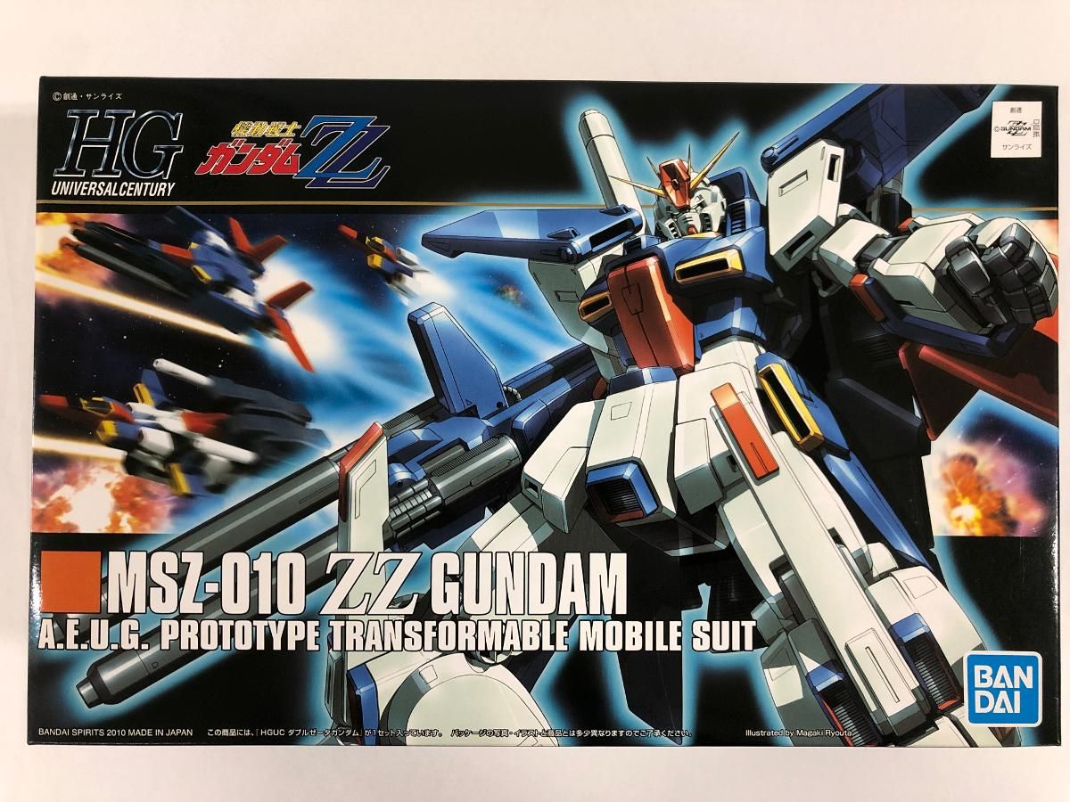 (未使用･未開封品)　1/100 ZZガンダム (機動戦士ZZガンダム) gsx453j 未開封】HGUC 1/144 ZZガンダム （機動戦士ZZガンダム） - メルカリ