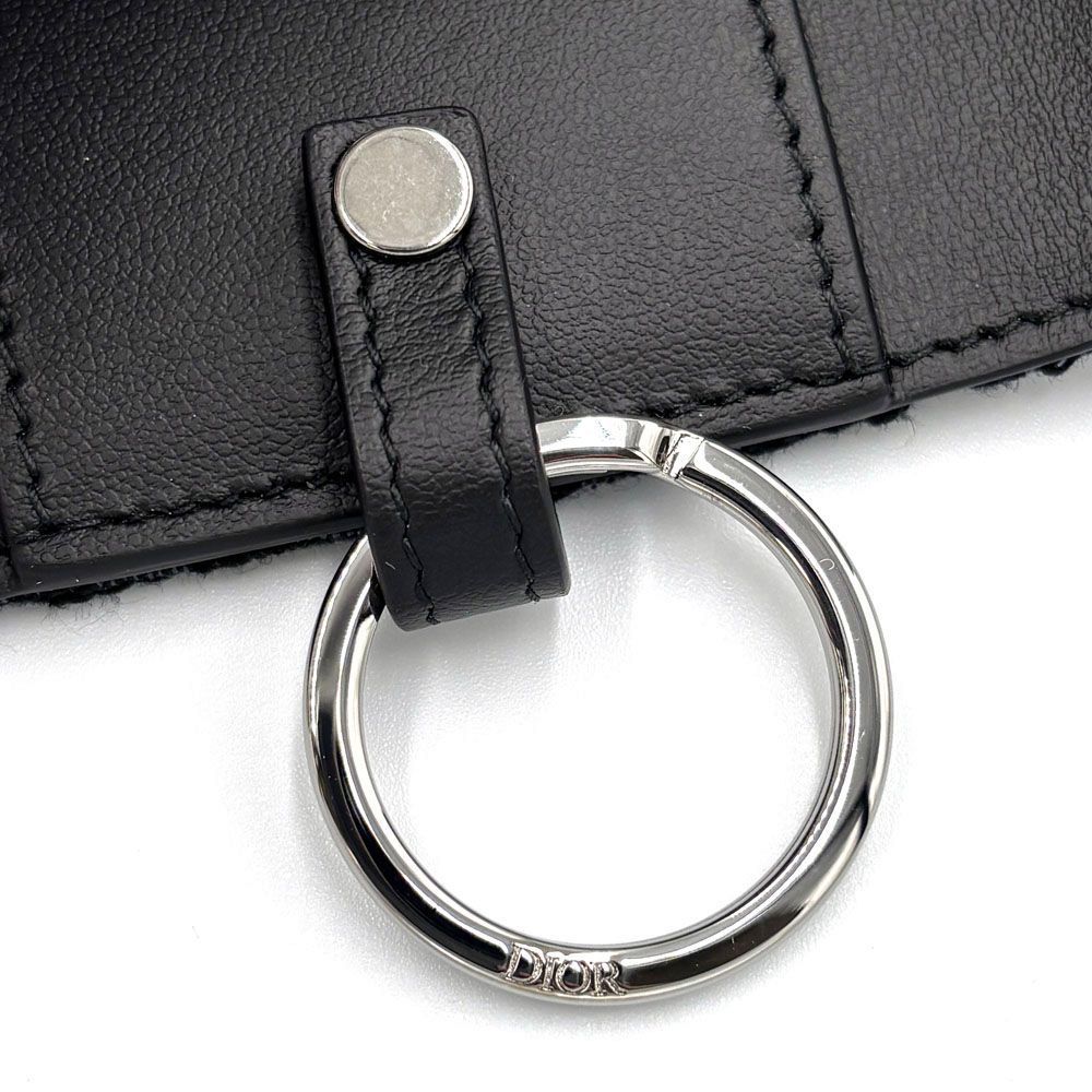 ディオール Christian Dior オブリーク ジャガード 6連キー