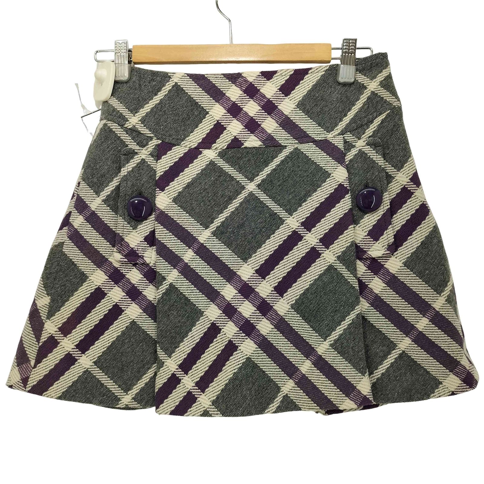 Burberry Bluelabel ウールスカート ミニ丈 ノバチェック柄 美品