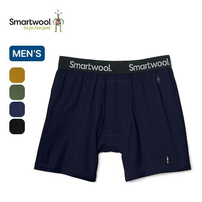 【新品】Smartwool スマートウール メリノボクサーブリーフ メンズ