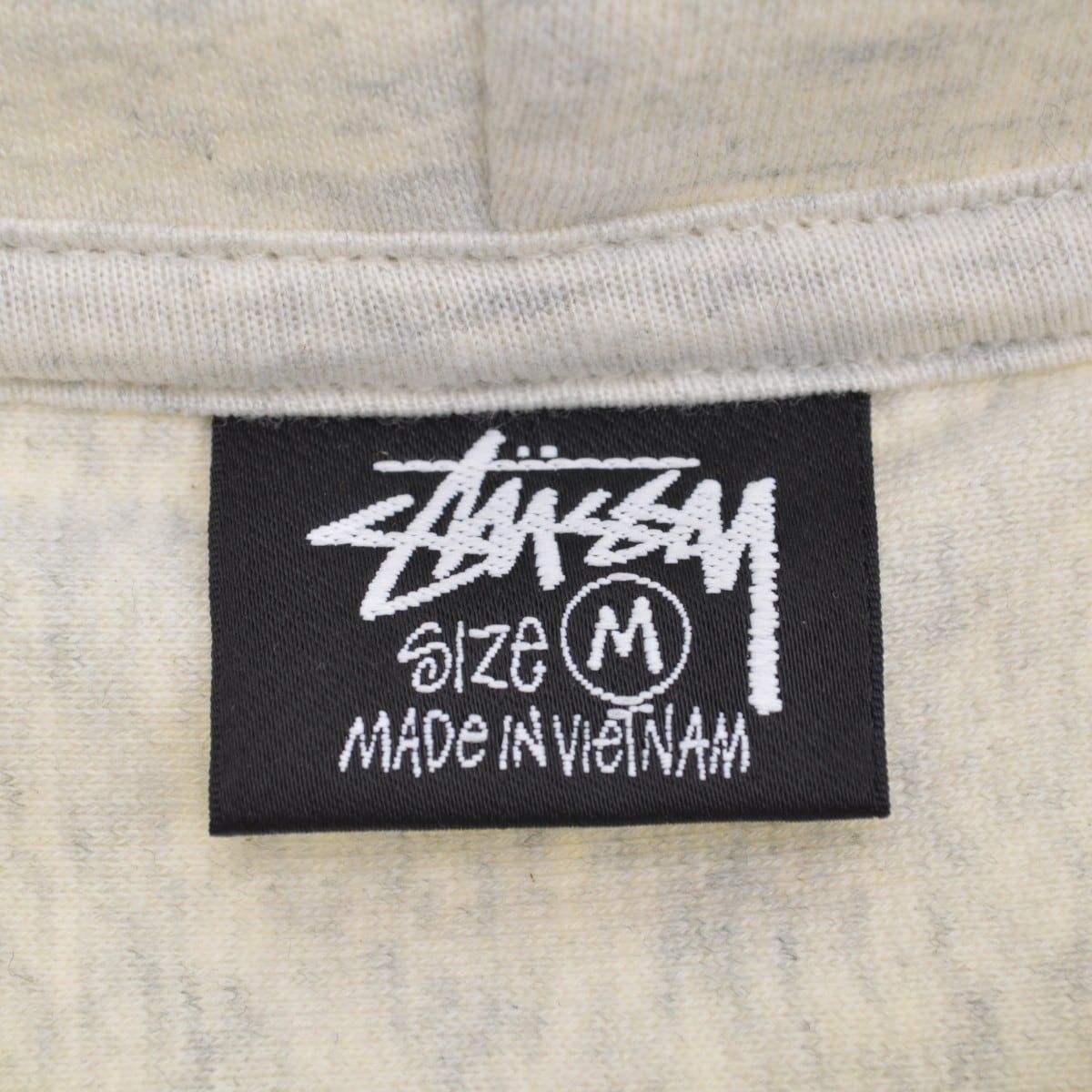 【STUSSY】22AW RAT ZIP HOODIE Ash Heather