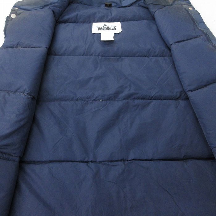XL/古着 ウールリッチ ダウン ベスト メンズ 80s 大きいサイズ