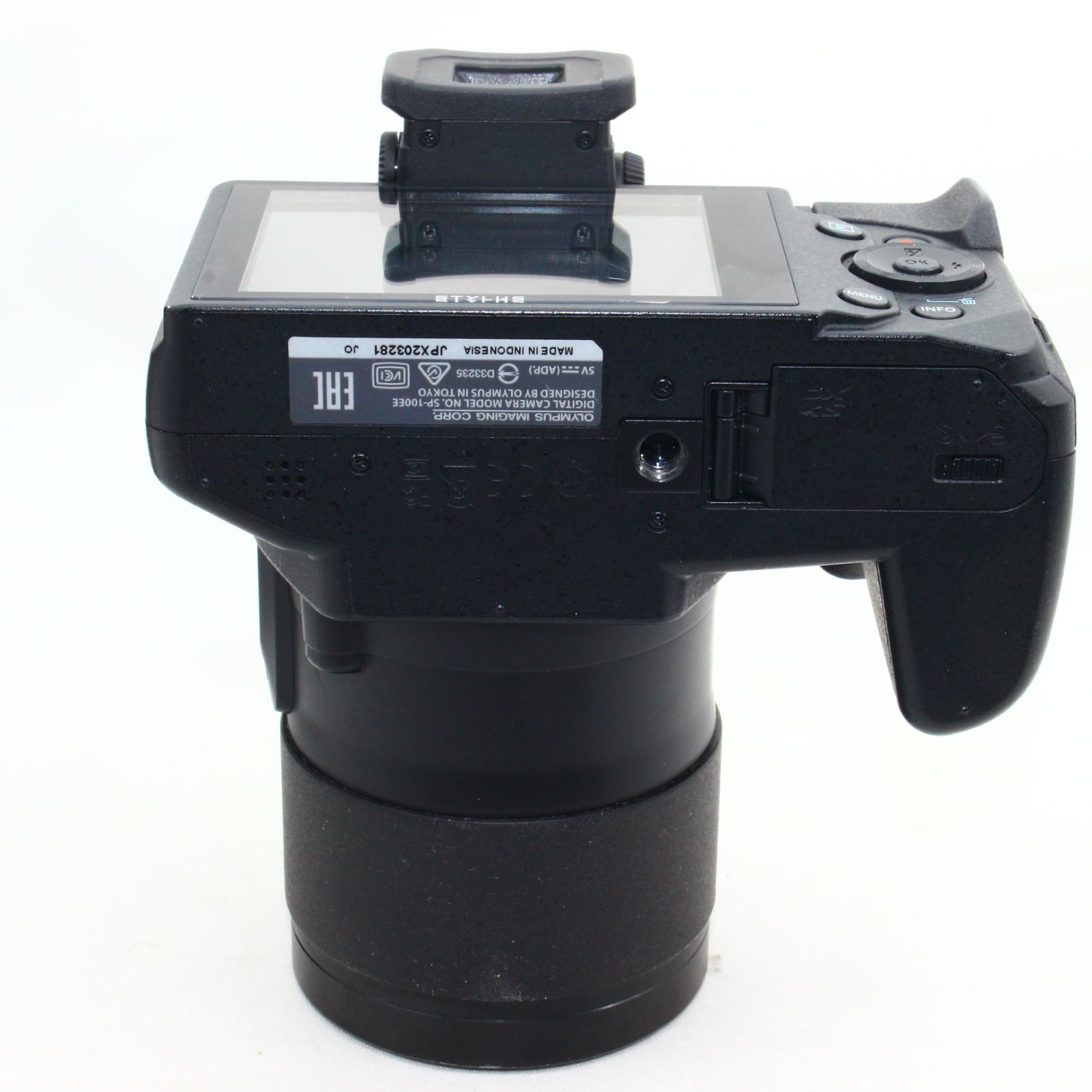 OLYMPUS デジタルカメラ STYLUS SP-100EE 世界初ドットサイト照準器