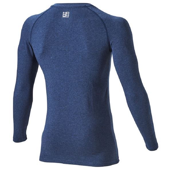 鳳皇 485 ホットインナー 杢ネイビー Sサイズ 3枚セット