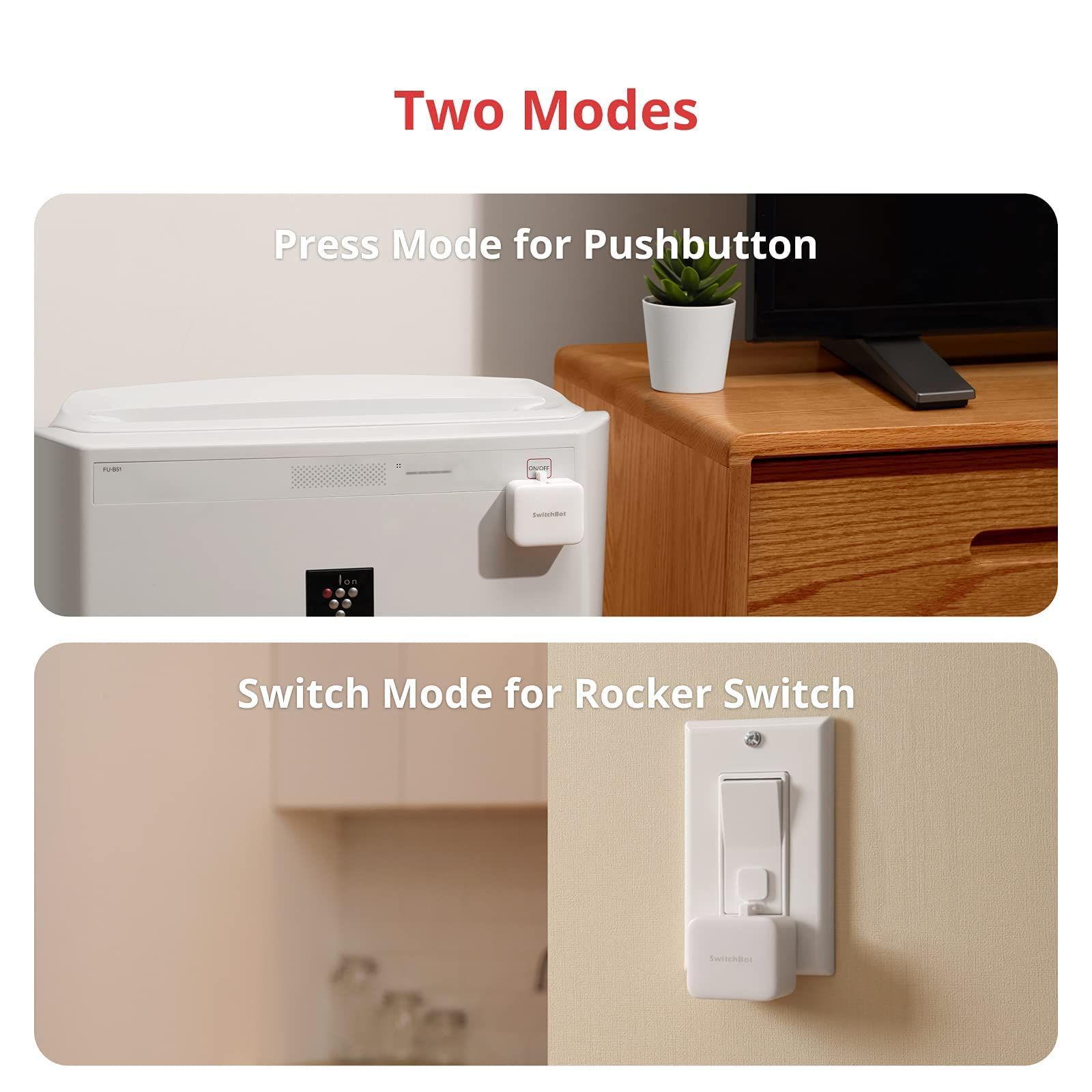 Compatible with Alexa認定」SwitchBot スイッチボット 2個セット スマートホーム 学習リモコン – Alexa  グーグルホーム IFTTT イフト Siriに対応 (1 Hub Mini + 1 SwitchBot) - メルカリ