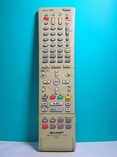 【】「非常に良い」シャープ HDD・DVDリモコン GA389PA