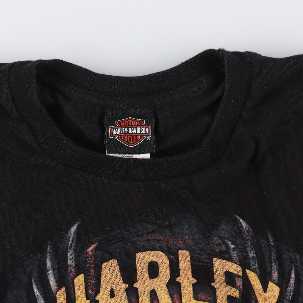 海外直送 HARLEY-DAVIDSON Tシャツ 2XL 両面プリント ドクロ スカル