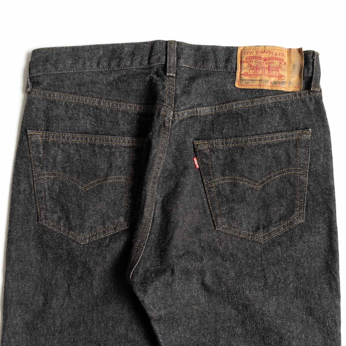 先染め/ミントコンディション】 LEVI'S 【90S/501 ブラック