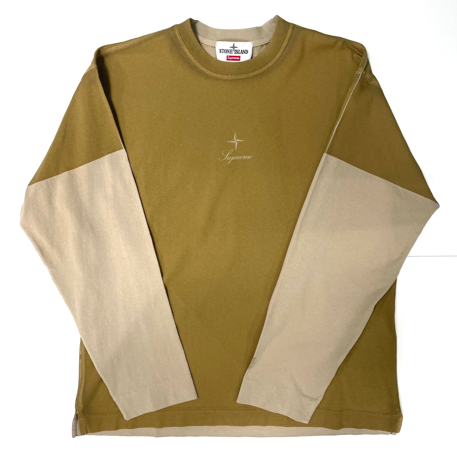 supreme stone island ロンT ストーンアイランド