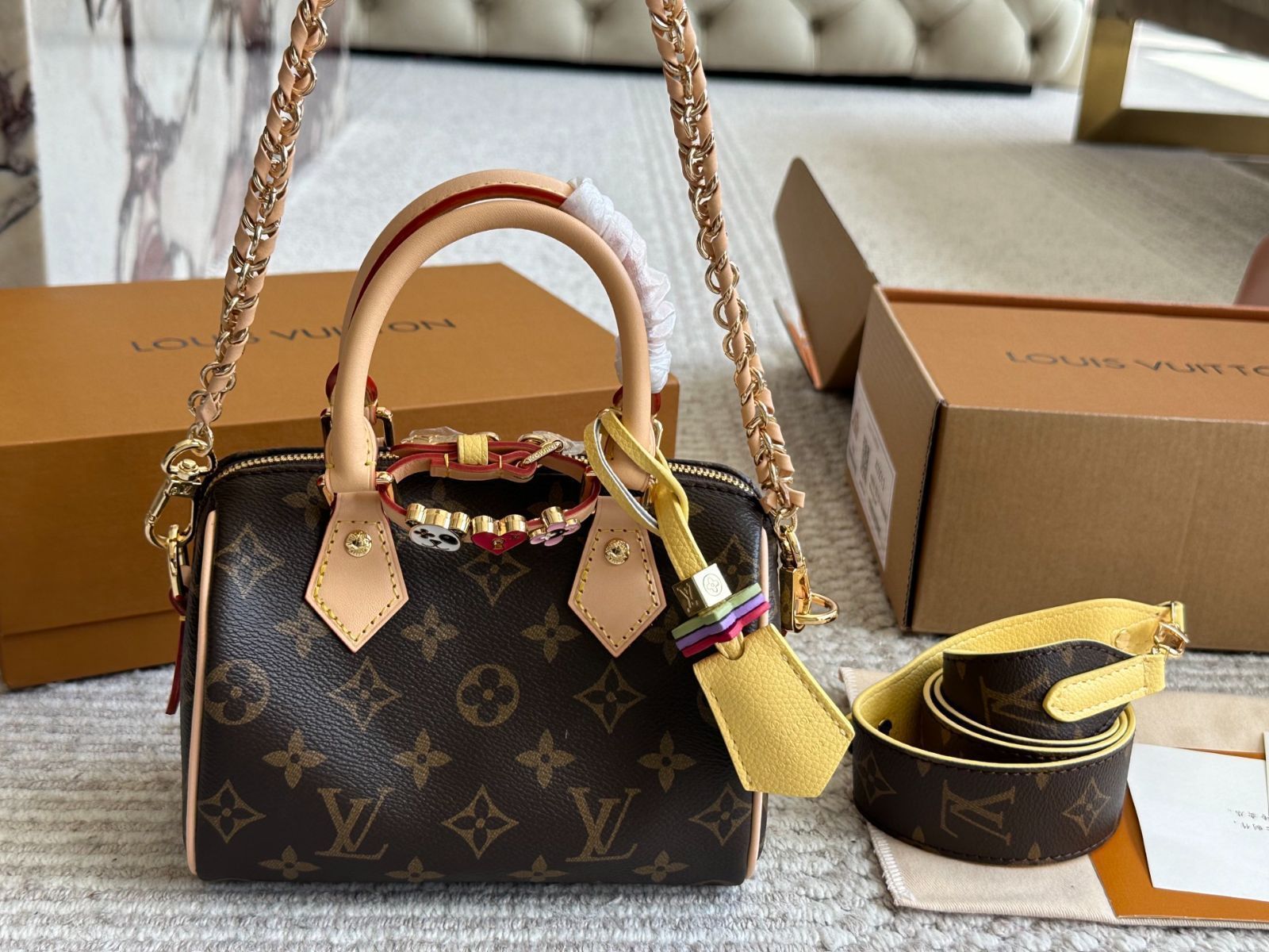 バイカラーバージョン☆【Loius Vuitton】Nano Noe バッグ $_57.JPG?set_id=880000500F
