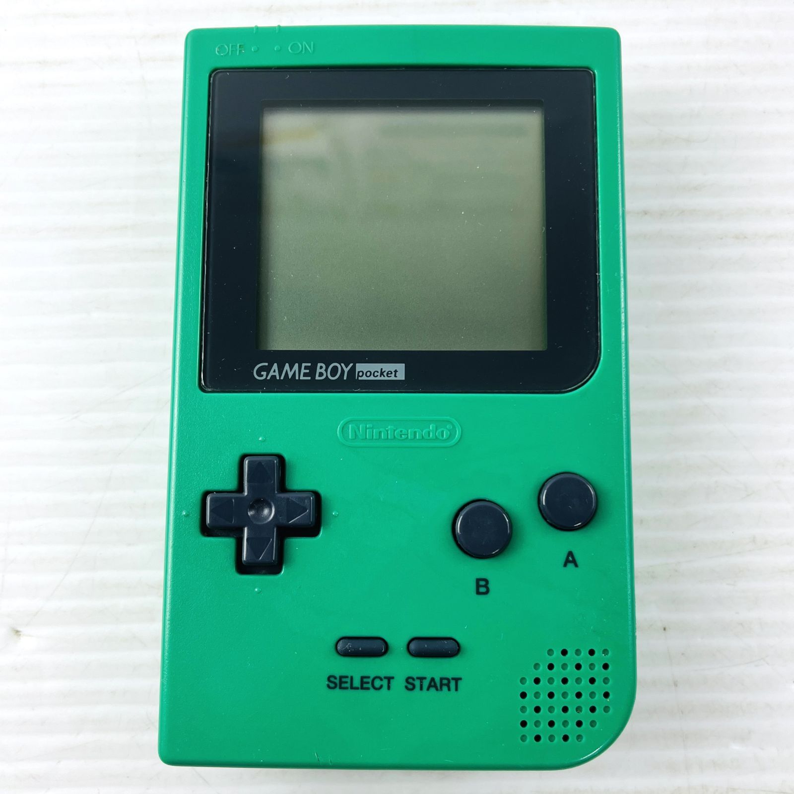 ◇【動作OK】ニンテンドー GAMEBOY pocket MGB-001 ゲームボーイ ポケット 箱 取扱説明書 注意書 グリーン 緑 任天堂  Nintendo - メルカリ