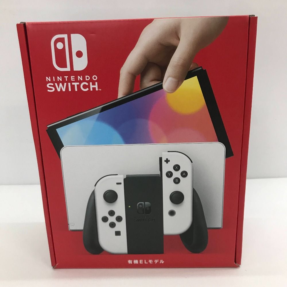 05w09785 【未使用 Nintendo Switch】ニンテンドースイッチ本体 有機ELモデル ホワイト ＊検品開封済み＊ 未使用品