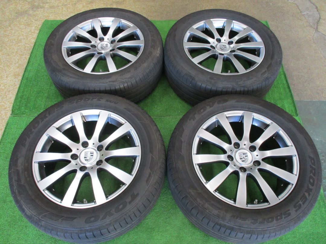 １８インチ中古セット！ カイエン VWトゥアレグ アウディQ7など 255/55R18 プロクセスSP SUV 8-18 5H130 +50  ユーロプレミアム 【大和店・ｍ74】 - メルカリ