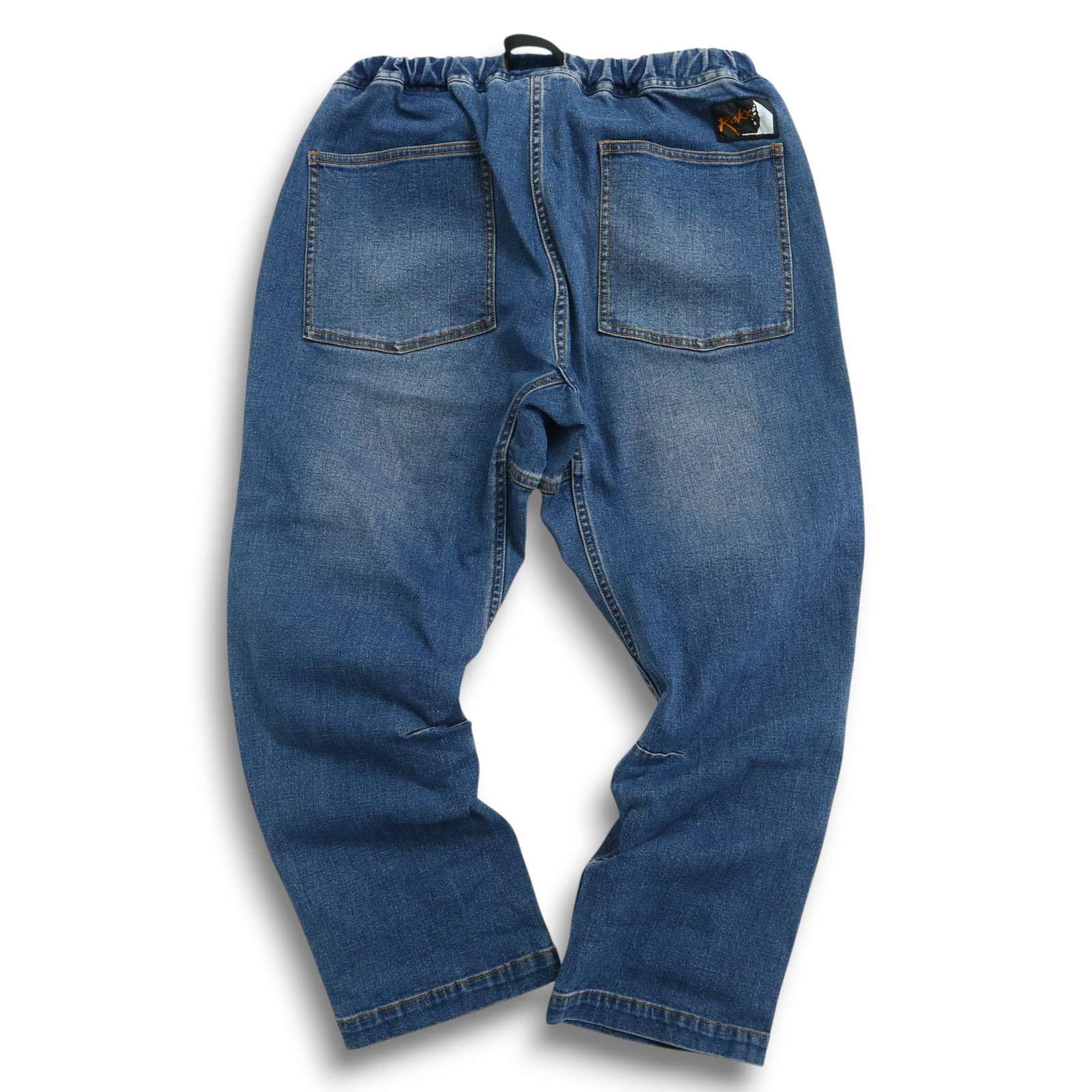 ROKX ロックス 春夏 USED加工☆ ストレッチ クライミング ジョガー 
