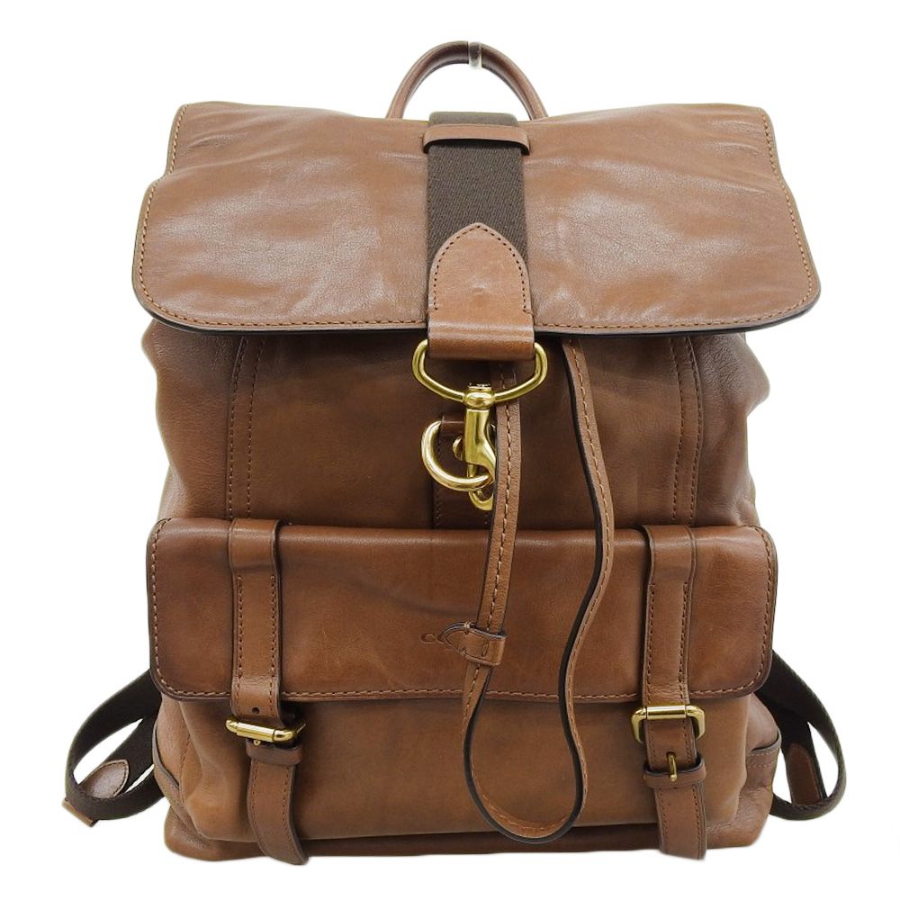 まい 超美品 コーチ COACH 2018年 86929 レザー バックパック