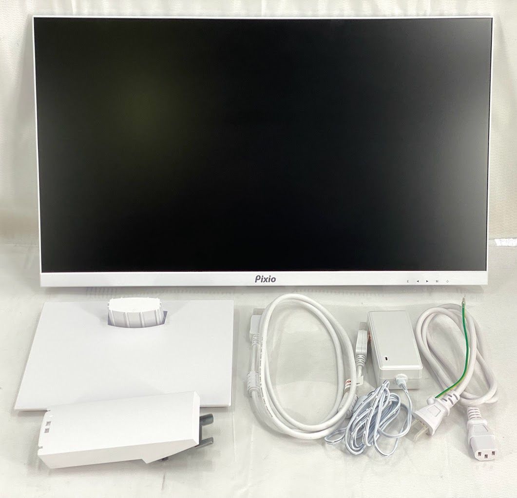 美品】 Pixio PX259 Prime White ゲーミングモニター 24.5インチ