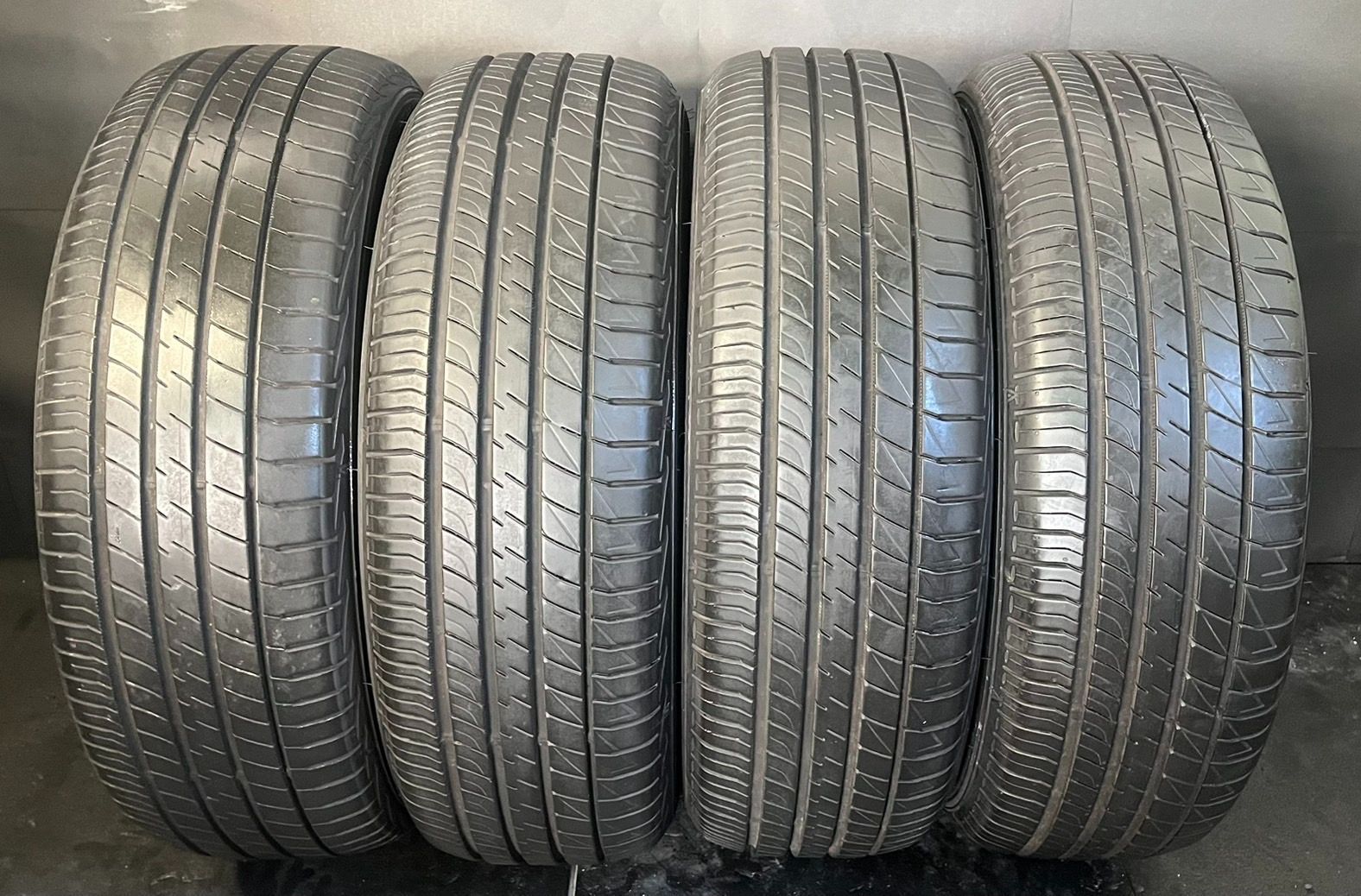 2025 製 約8～9.9分山 ダンロップ DUNLOP ルマン LE MANS V 195 65R15 4本 h_417