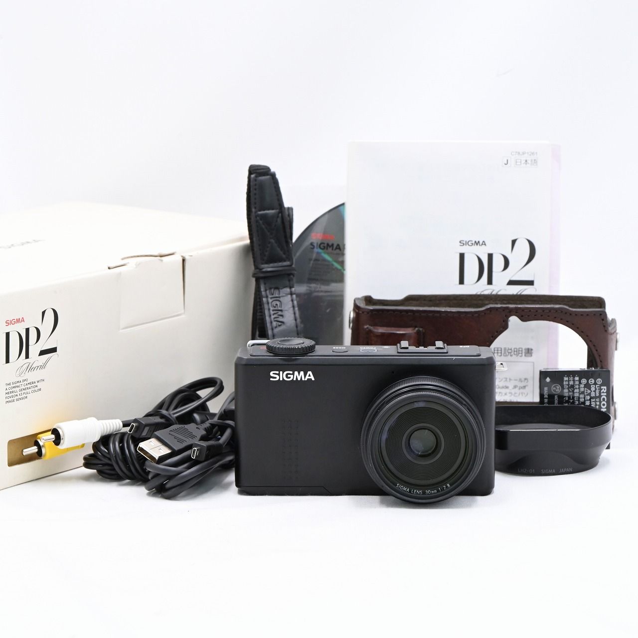 箱付き】SIGMA シグマ DP2 Merrill コンパクト デジタルカメラ