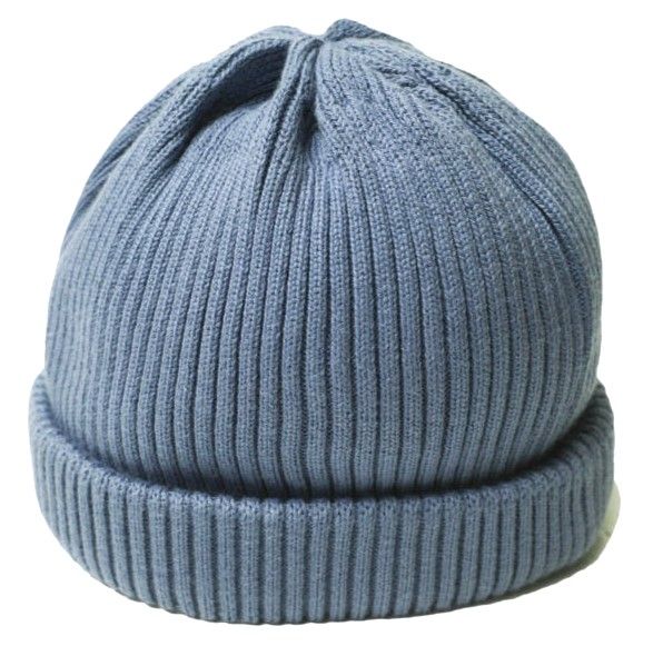 ROTOTO ロトト 日本製 COTTON ROLL UP BEANIE コットンロール