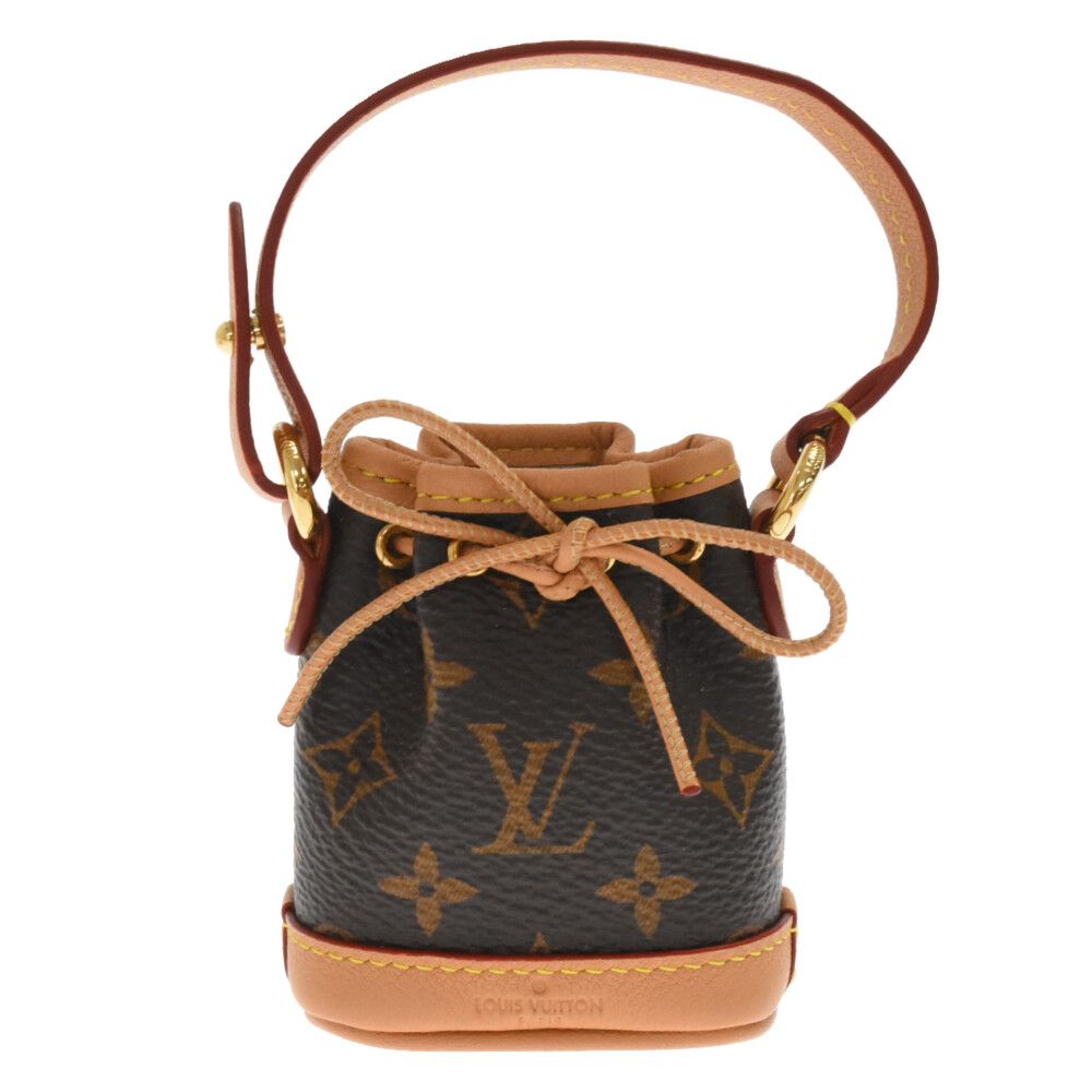 Louis Vuitton モノグラムルイヴィトン ミニバッグ チャーム　ノエ ルイ・ヴィトンのミニバッグ「ノエ パース・LV チャーム」ドロー