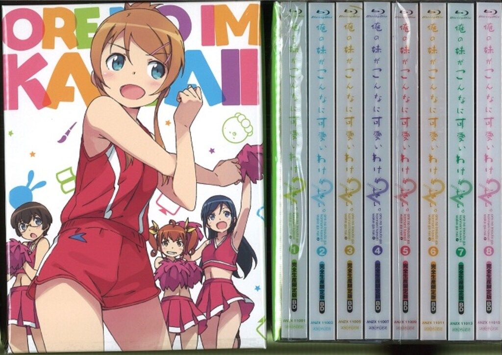 俺の妹がこんなに可愛いわけがない season2 BD 全巻 収納Box付き