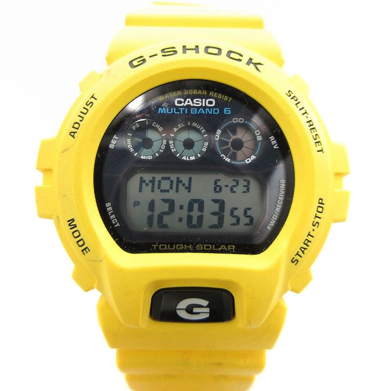 希少】G-SHOCK GW-6900A 電波ソーラー イエロー ジーショック
