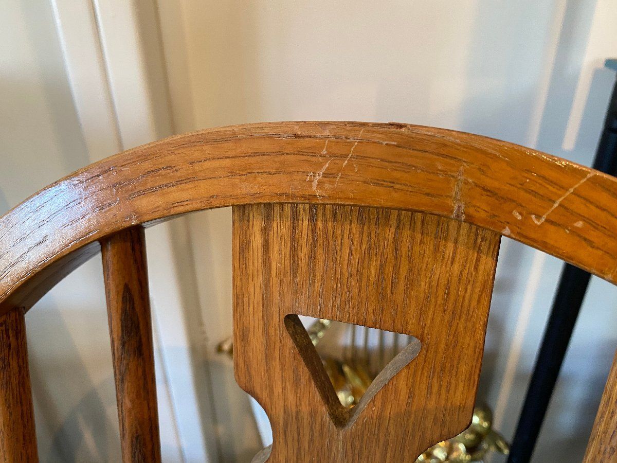 Shin-Lee シンリー ダブルボウバック ウィンザーアームチェア ホイール