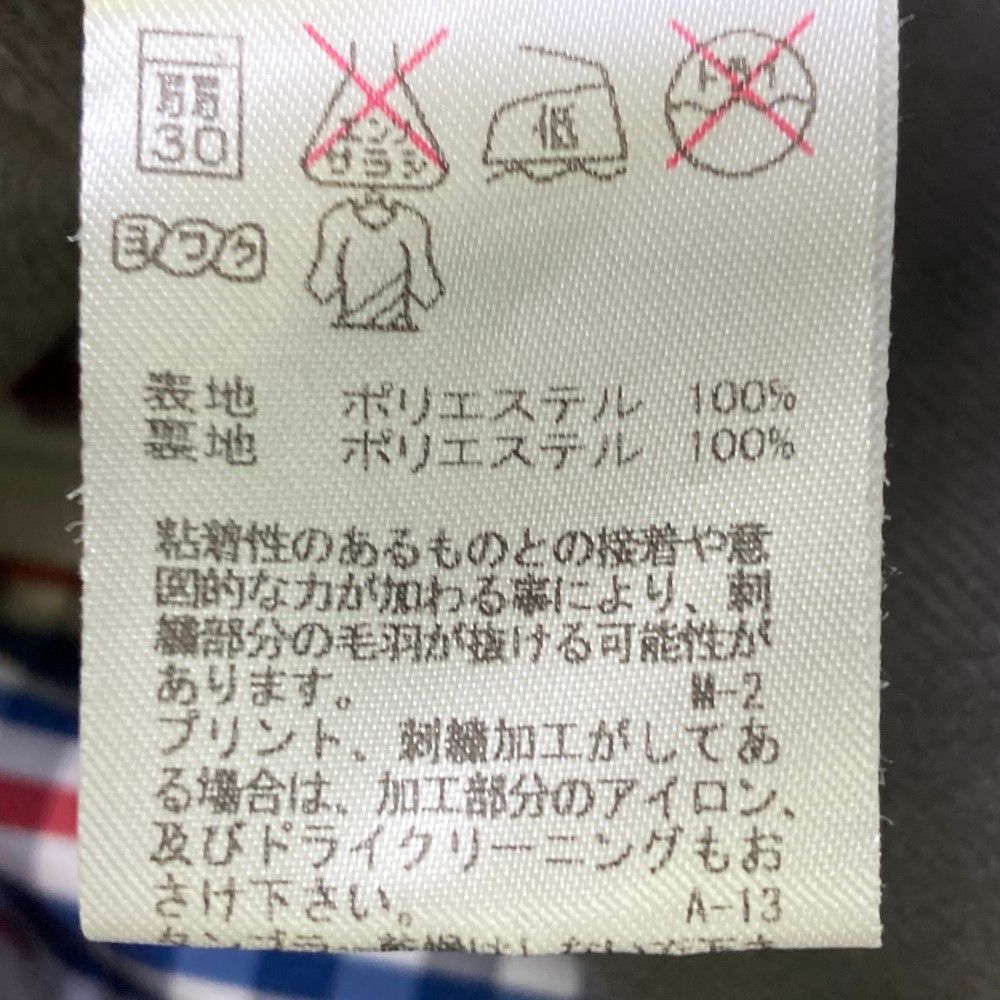 サイズ：LL PARADISO パラディーゾ  裏起毛 ジップジャケット チェック柄 グレー系 [240101555457] ゴルフウェア メンズ ストスト PARADISO パラディーゾ 裏起毛 ジップジャケット チェック柄 ネイビー