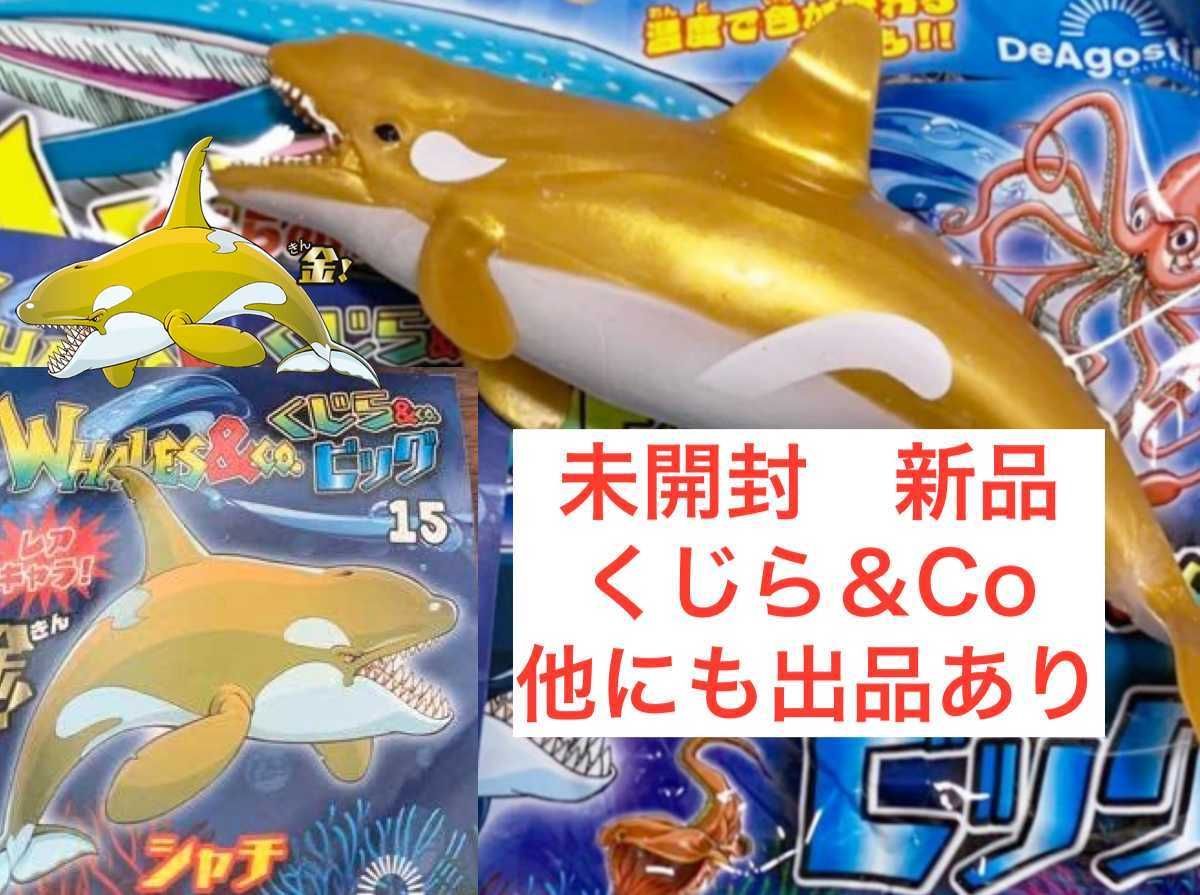 15 金色シャチ DeAGOSTINI くじら&co. WHALES&co. 金シャチ レア - メルカリ