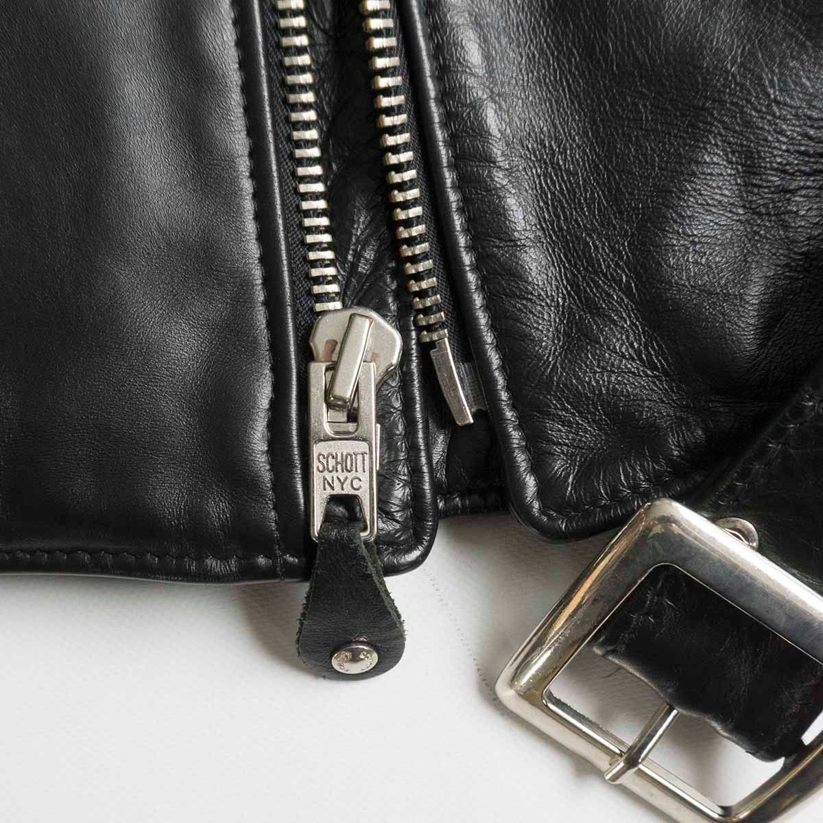 美品】SCHOTT【618HH/ダブルライダース ジャケット】42 レザー