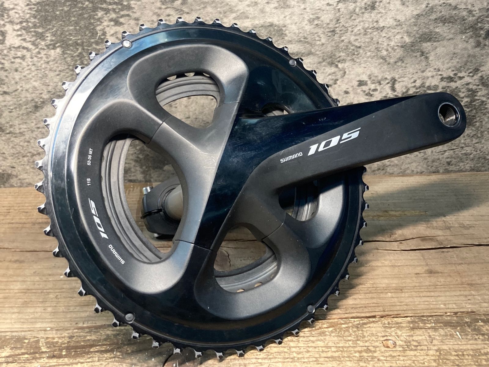 SHIMANO FC-R7000 11速 165mm 50-34 シルバー パーツ SHIMANO FC-R7000