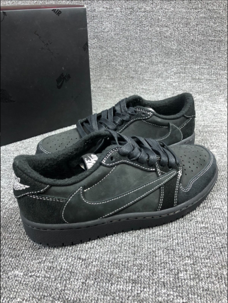 NIKE AIR JORDAN 1 LOW OG SP 【TRAVIS SCOTT】 ナイキ エア ジョーダン 1 ロー OG SP トラヴィス スコット メンズ スニーカー ローカット BLACK/PHANTOM BLACK ブラック DM7866-001