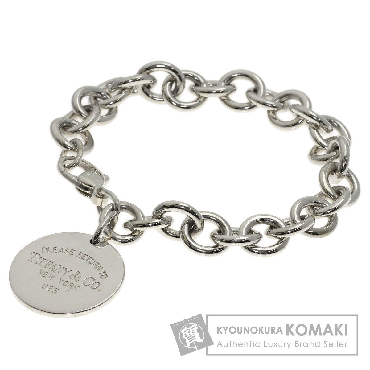 TIFFANY-Co. ティファニー リターントゥ オーバルタグ ブレスレット SV レディース