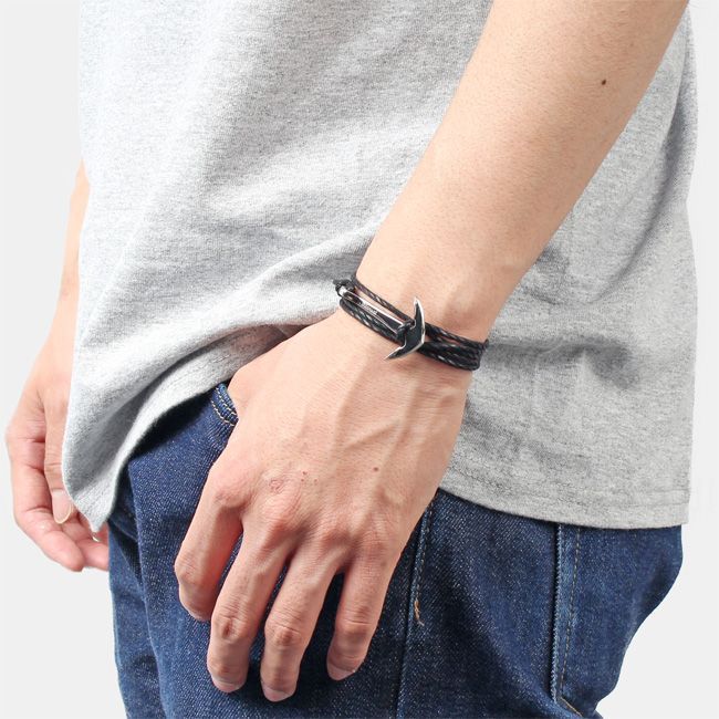 新品未使用】ミアンサイ Miansai メンズ ブレスレット Bracelet Anchor ...