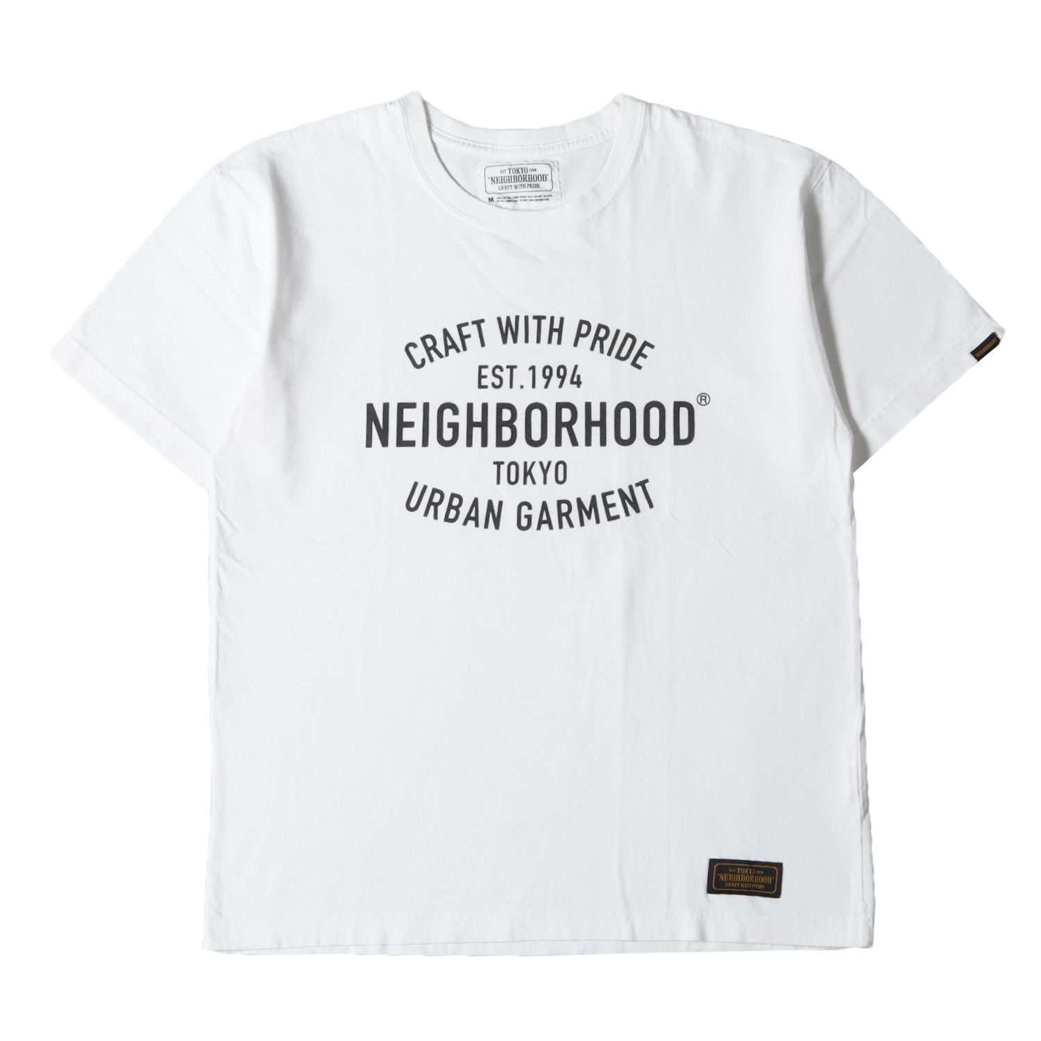 NEIGHBORHOOD ネイバーフッド Tシャツ サイズ:M ブランドロゴ クルー 
