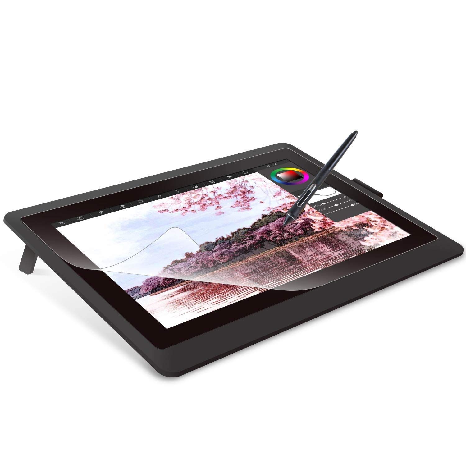 新品　上質紙 ペーパーテクスチャ 日本製 紙のような描き心地 フィルム 16 Cintiq Wacom TB-WC16FLAPL 液晶ペンタブレット 液タブ ワコム エレコム
