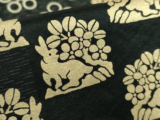 平和屋本店□極上 善之助 着物ブランド 一期一会 全通柄袋帯 名物裂  