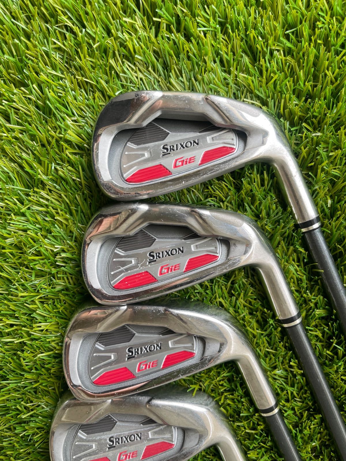 即決 お買い得品！中古 (6本)スリクソン(SRIXON) Z-745 アイアン 5〜9.P D/G 選択なし S-200 スリクソン アイアン 6本 右 SRIXON GiE カーボン SV-3019J DUNLOP