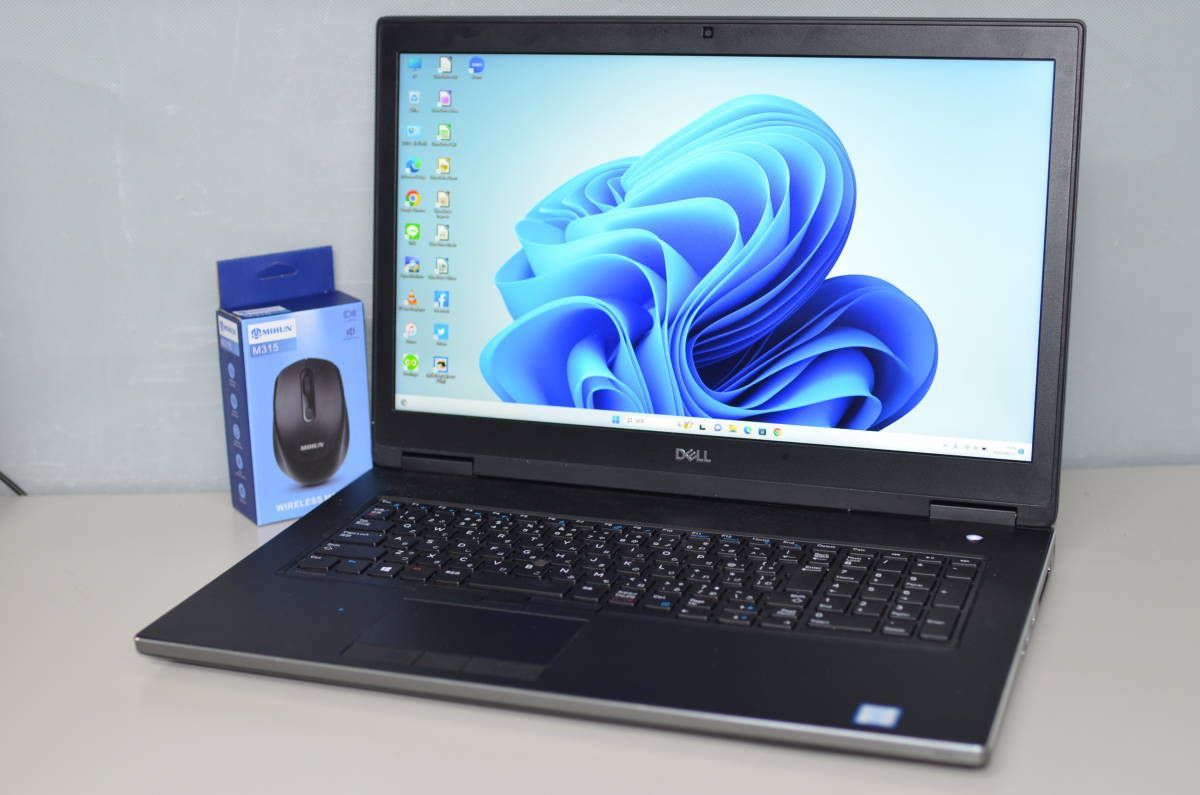 中古良品ノートパソコン Windows11+office DELL Precision 7730 高性能 