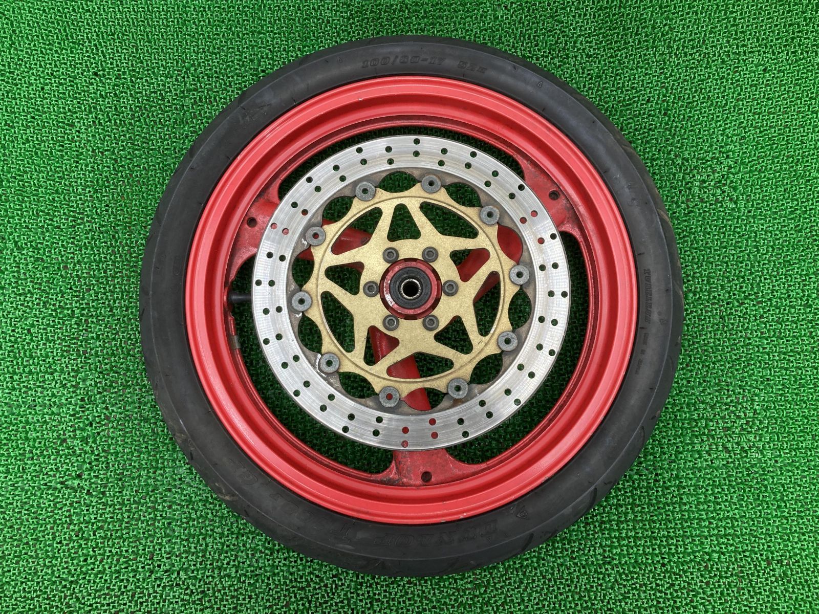 TZR250 フロントホイール ヤマハ 純正 中古 バイク 部品 2XT 17X2.75 ...