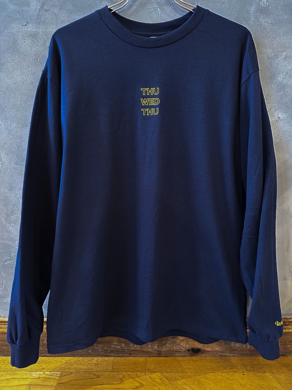 Good Wednesday ORIGINAL 3days L/S T-Shirts NAVY