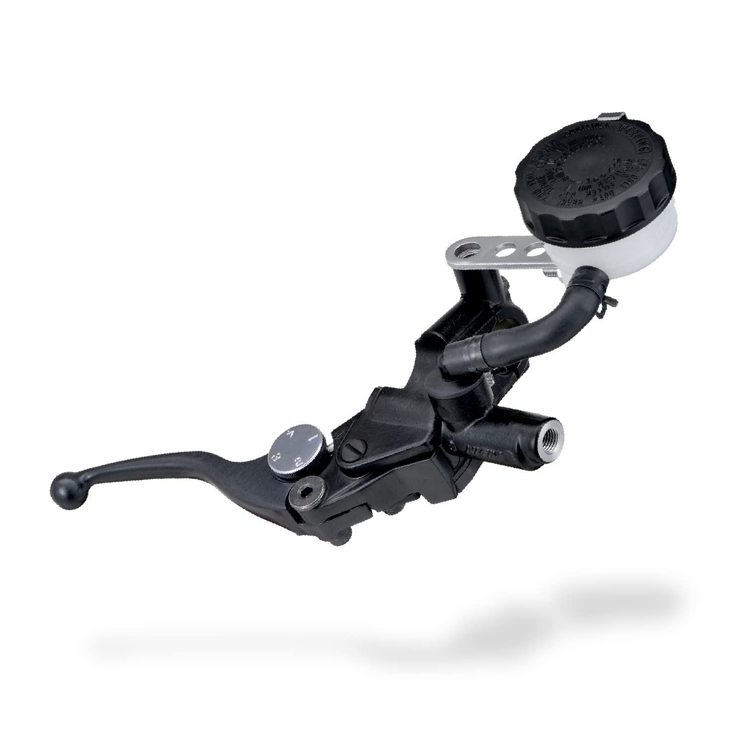 デイトナ Daytona NISSIN ニッシン バイク用 ブレーキマスターシリンダー 横型 11mm ブラックボディ|ブラック ショートレバー 43337