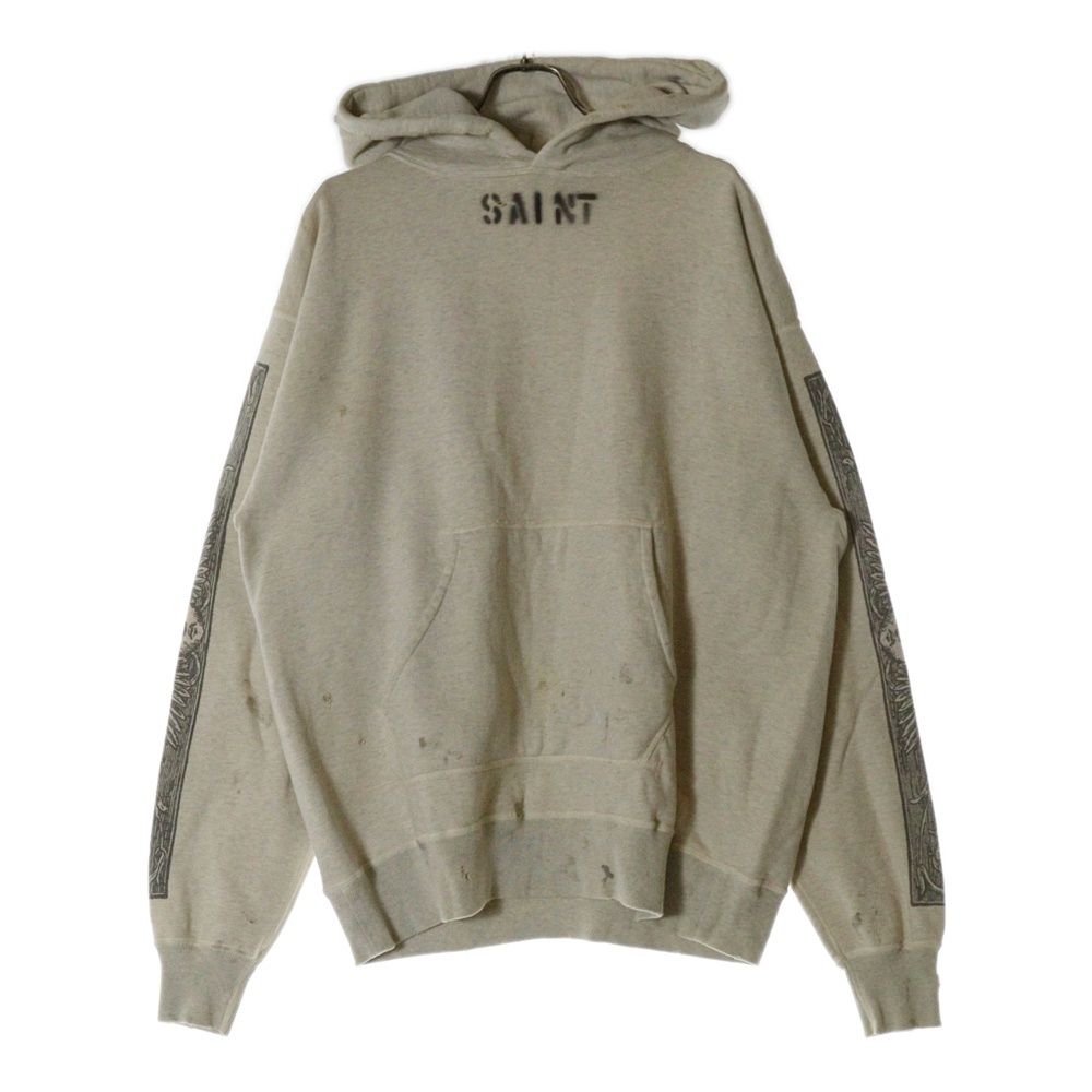 セントマイケル デニムティアーズ パーカー プルオーバー